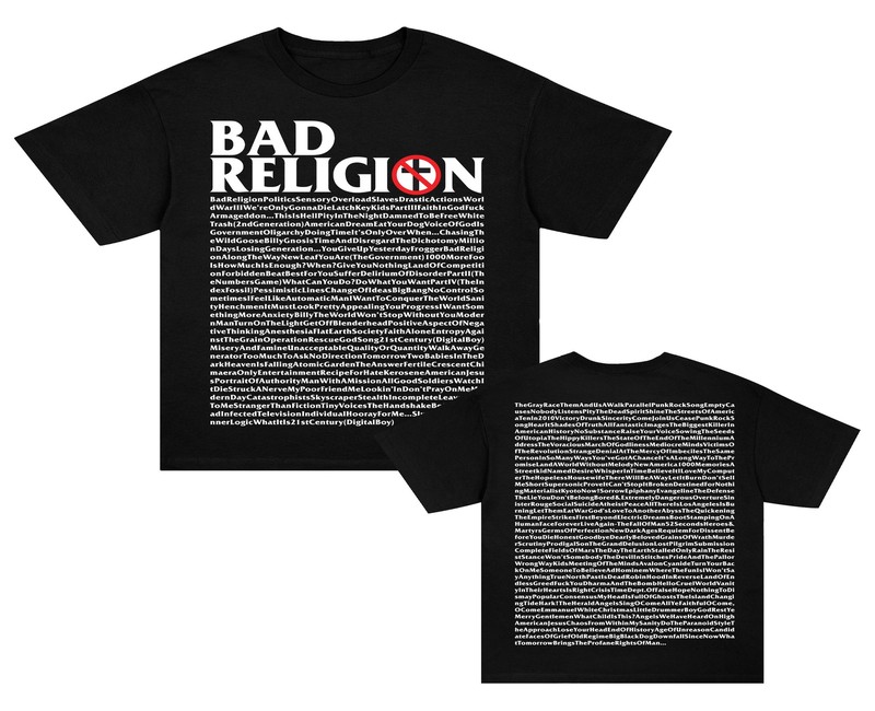 Elevate Your Style with Bad Religion Official Merch: Top Picks Revealed